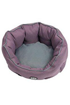 Pelech Cocoon Bed Švestková/Šedá 75cm BUSTER