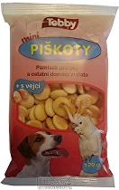 Piškoty TOBBY pro psy MINI 120g (BK)