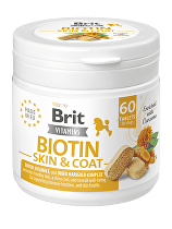 Brit Dog Vitamins Biotin Skin&Coat 120g (60tbl)