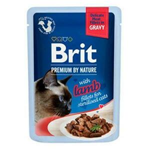 Brit Premium Cat D Fillets Gravy Lamb Sterilised 85g