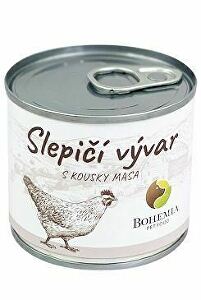 BOHEMIA Vývar Slepičí s kousky masa 140ml