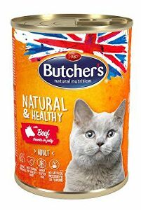 Butcher's Cat Natur.&Healthy s hovězím masem 400g