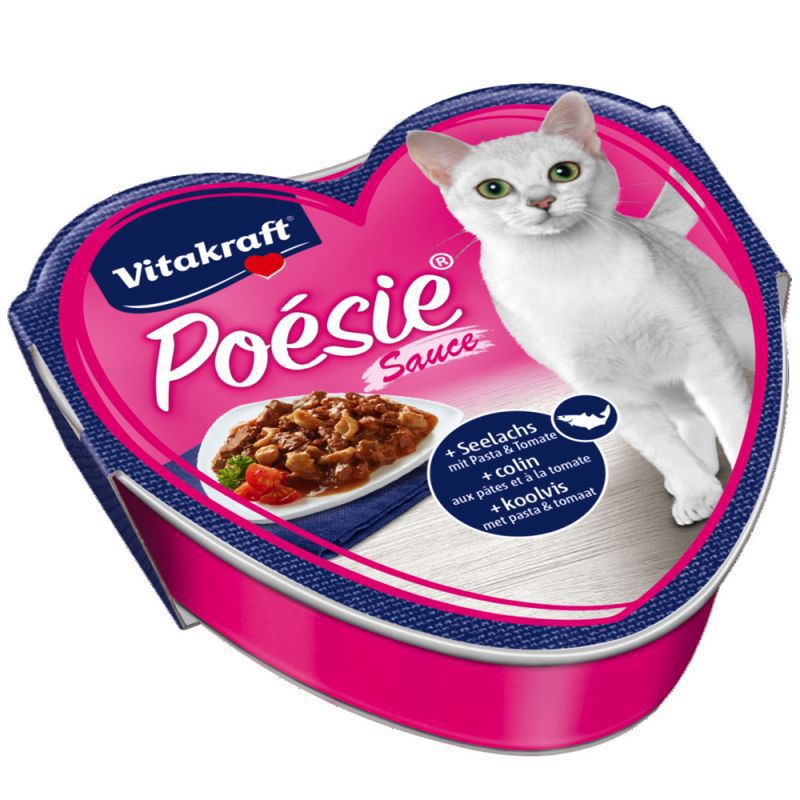 Vitakraft Cat Poésie konz. šťáva treska,těst,rajče 85g