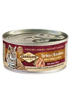 Carnilove White Muscle Meat Turkey&Reindeer Cats 100g