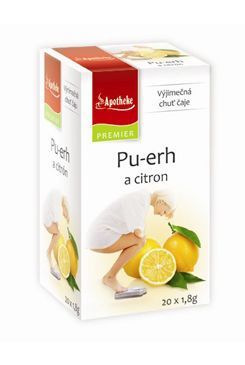 Čaj Apotheke Pu-erh a citron 20sacc