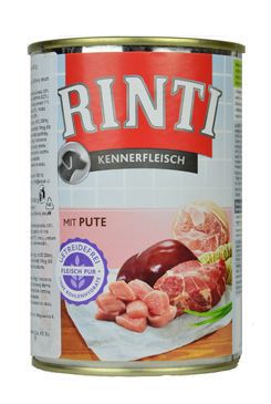 Rinti Dog konzerva krůta 400g