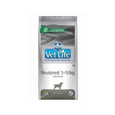 Vet Life Natural DOG Neutered >10kg 12kg