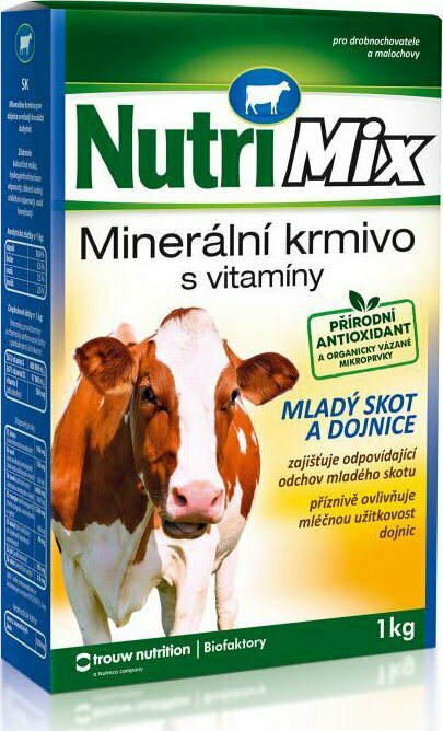 Nutri Mix pro dojnice a mladý skot plv 20kg