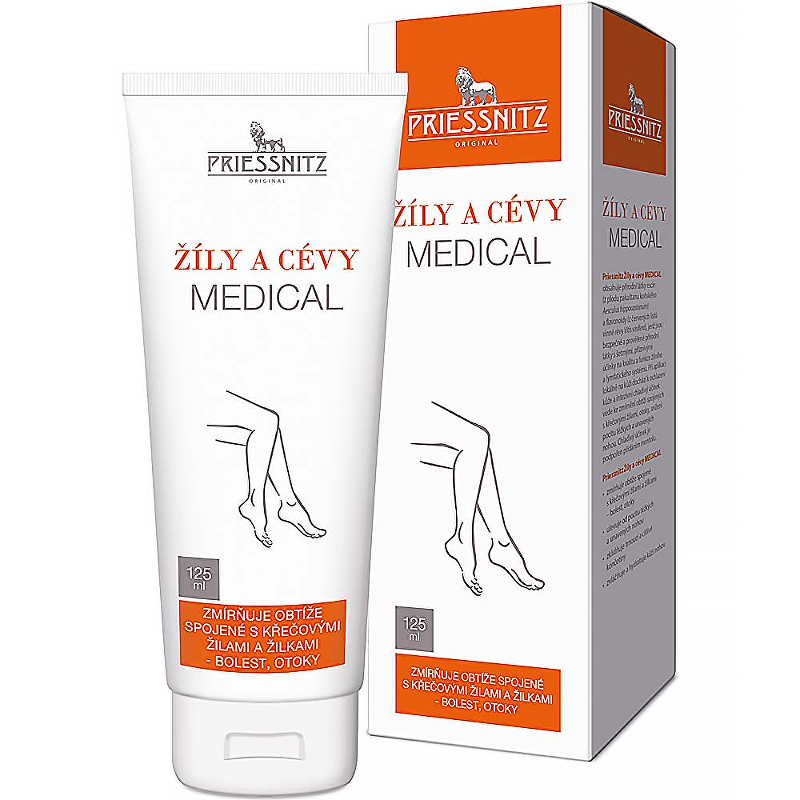 Priessnitz Mazání na žíly a cévy Antivarixy 125ml