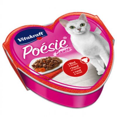 Vitakraft Cat Poésie konz. šťáva hovězí, mrkev 85g