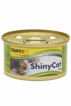 Gimpet kočka konz. ShinyCat tuňák+sýr 70g