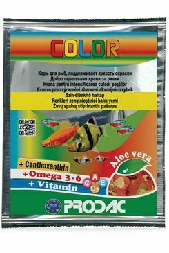 Krmivo pro ryby Prodac Color 12g