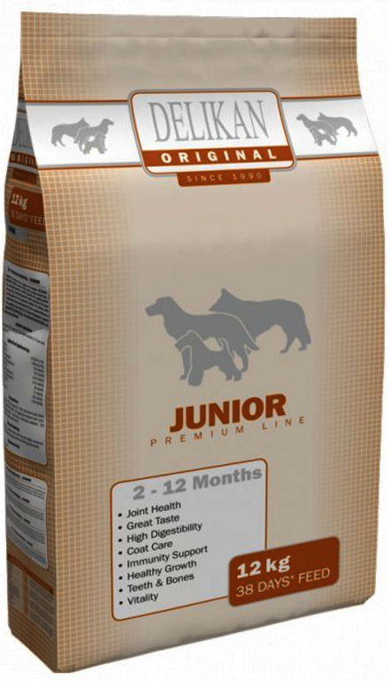 Delikan Dog Original Junior 12kg