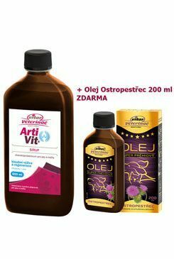 VITAR Veterinae ArtiVit Sirup 500ml+ostrop.olej 200ml