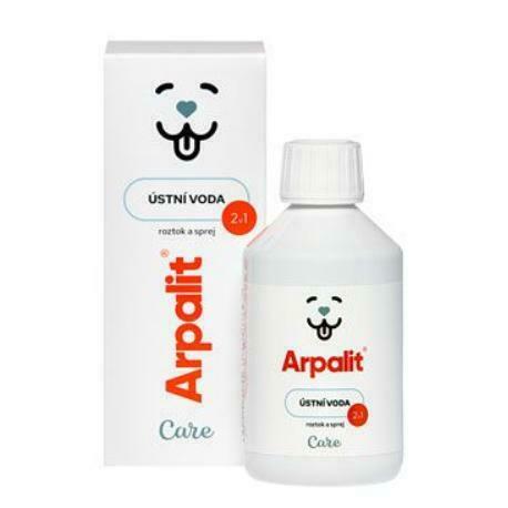 Arpalit Care Ústní voda 2v1, roztok a sprej 250 ml