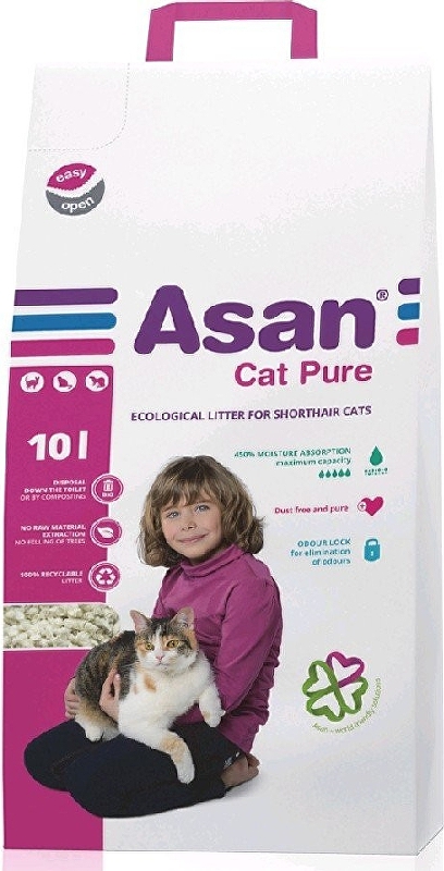 ASAN Cat Pure Podestýlka 10l