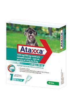 Ataxxa Spot-on Dog L 1250mg/250mg 1x2,5ml