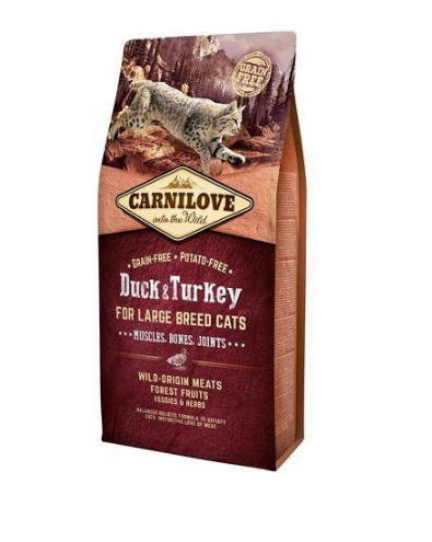 Carnilove Cat LB Duck&Turkey Muscles,Bones,Joints 2kg