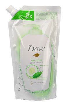 Dove mýdlo tekuté Okurka+Zelený čaj n.n. 500ml