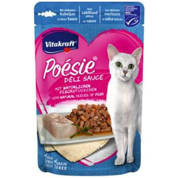 Vitakraft Cat Poésie DéliSauce kapsa treska 85g