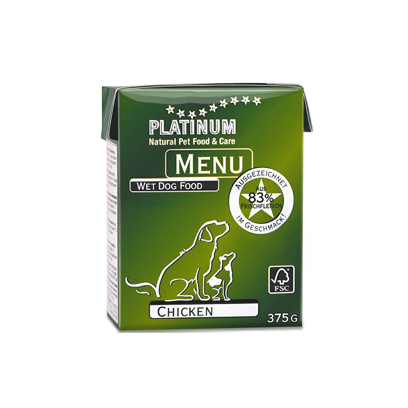 Platinum Menu Chicken 375g