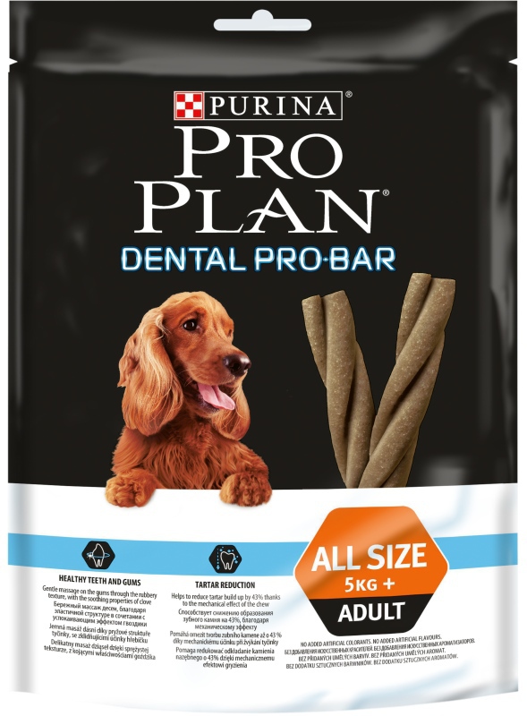 ProPlan Pochoutka Dental ProBar Chick&Rice pes 150g