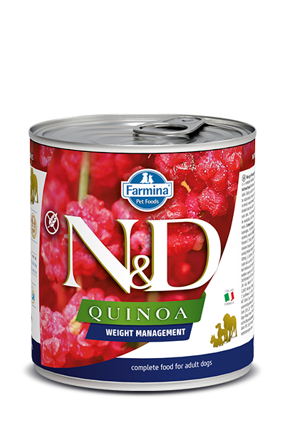 N&D DOG QUINOA Weight Management Lamb & Brocolli 285g