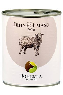 BOHEMIA Jehněčí maso ve vlastní šťávě 800g