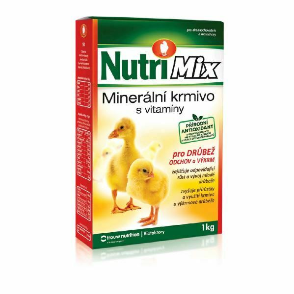 Nutri Mix pro drůbež výkrm a odchov plv 20kg