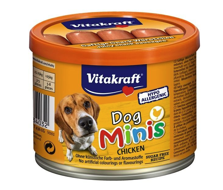 Vitakraft Dog pochoutka Snack Minis Chicken 12ks