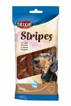 Trixie STRIPES light jehněčí pro psy 10ks 100g TR