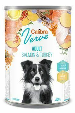 Calibra Dog Verve konz.GF Adult Salmon&Turkey 400g