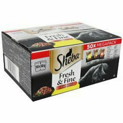 Sheba kapsa Fresh&Fine drůbeží výběr 50x50g