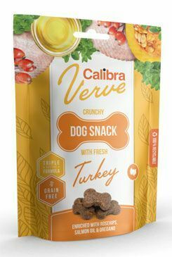 Calibra Dog Verve Crunchy Snack Fresh Turkey 150g