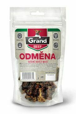 GRAND Suš. Deluxe Odměna hovězí pro psy 100g