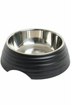 Miska melamin Frosted Ripple Bowl 350ml černá BUSTER