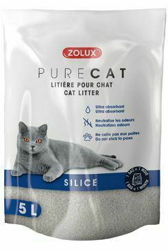 Podestýlka PURECAT natural silica 5l Zolux