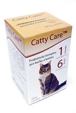 Catty Care Probiotika pro kočky a koťata plv 100g