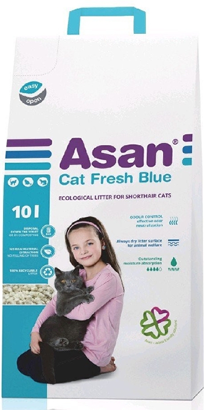 ASAN Cat Fresh blue 10l