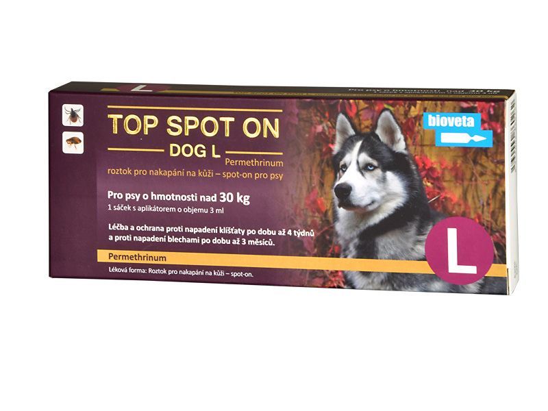 Top spot on Dog L 1x3ml (nad 30kg)