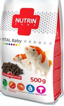 Nutrin Pond Vital Baby Kaprovité ryby 500g