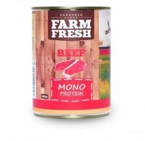 Farm Fresh Dog Monoprotein konzerva Beef 400g