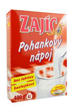 Nápoj Zajíc pohankový dietní Mogador plv 400g krabička