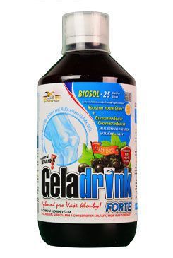 Geladrink Forte Biosol černý rybíz 500ml