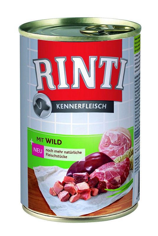 Rinti Dog konzerva zvěřina 400g