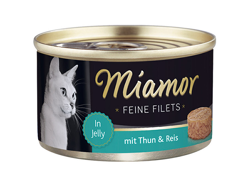 Miamor Cat Filet konzerva tuňák+rýže 100g