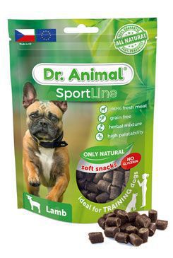 Pochoutka Dr. Animal Sportline jehněčí 100g