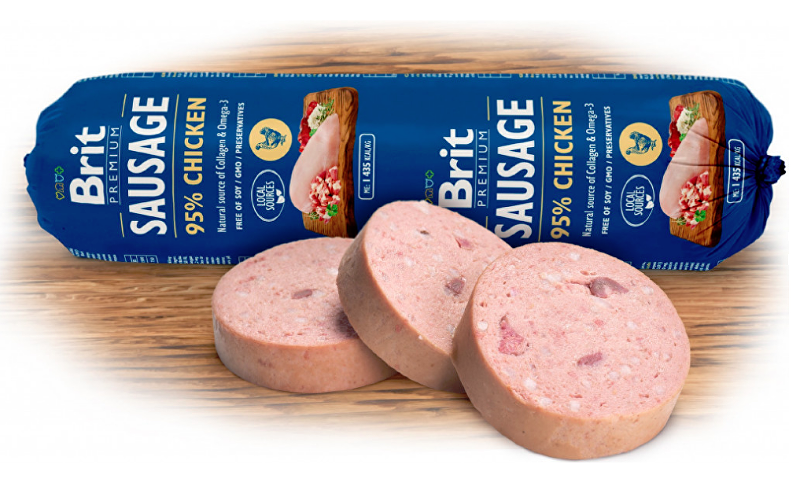 Brit Sausage Chicken 800g New