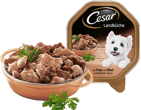 Cesar krůtí a hovězí 150g