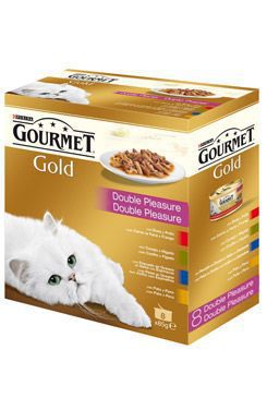 Gourmet Gold Mltp konz. kočka kousky duš.a gril.8x85g